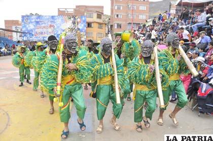 La algarabía de los “negritos” en el Carnaval de Oruro