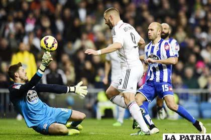 Benzema anota el segundo del Real Madrid