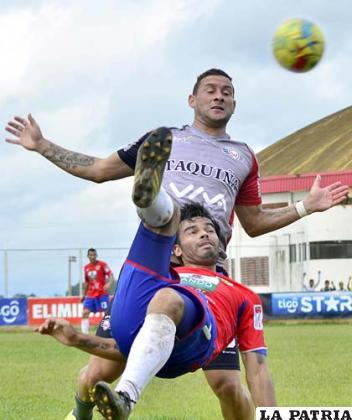 Del partido que se jugó en Pando
