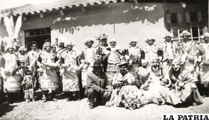 Reorganización de la Morenada en 1954