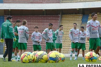 Jugadores del combinado nacional