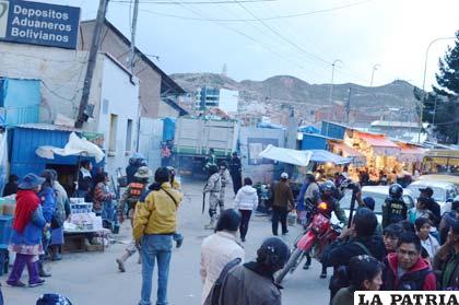Otro camión ingresó con mercadería ilegal