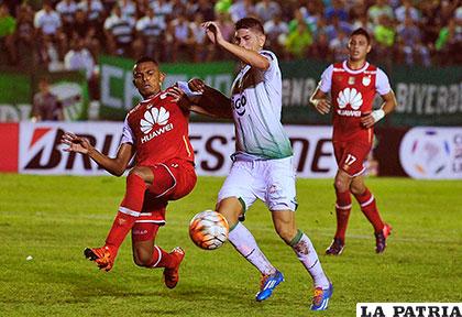 El equipo colombiano fue dominador de las acciones en el partido /APG