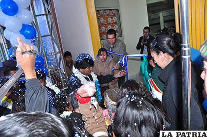 Presidente Evo Morales inaugura nueva infraestructura de mercado 