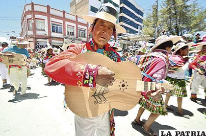 La presencia de Tarucamarca Aransaya