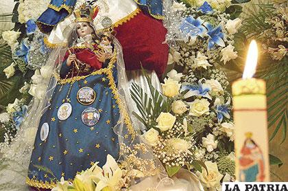 Nuestra Señora del Socavón venerada en las veladas