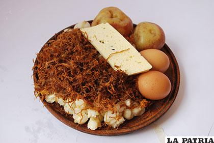El charquekán es el plato típico de Oruro