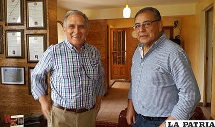 Dr. Marcelo Fernández y Dr. Guillermo Romero