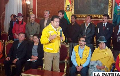El alcalde de La Paz, Luis Revilla /ANF