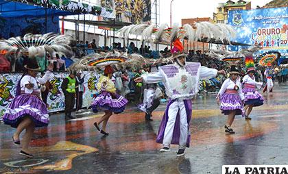 Entusiasmo, fe, devoción y alegría en el Carnaval de Oruro