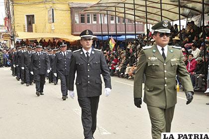 La Guardia Municipal y su impecable participación