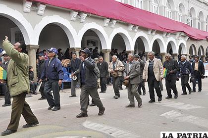 Los adultos mayores fueron los más entusiastas