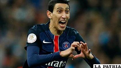 Ángel Di María marcó el gol de la victoria del PSG