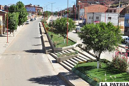 Áreas verdes fueron recuperadas en la avenida 