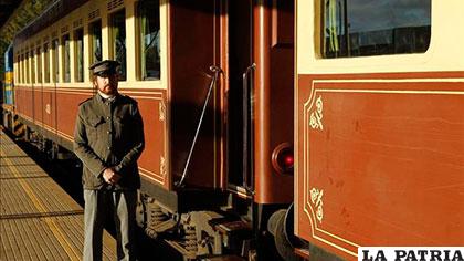 La única locomotora a vapor en funcionamiento fue restaurada en 2007