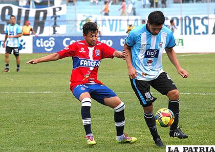 Universitario venció (2-0) cuando jugaron por última vez en Tarija el 25/10/2015