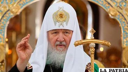 Kiril, patriarca de la Iglesia Ortodoxa de Rusia
