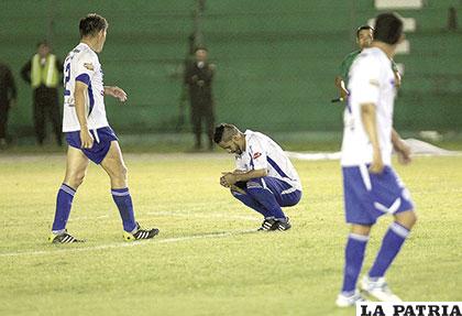La molestia de los jugadores del equipo de San José