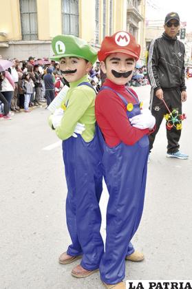 Los inseparables Mario y Luigi