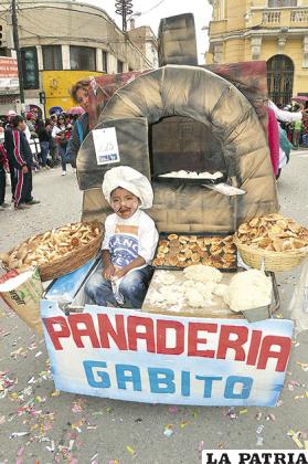 Gabriel Aguilar se presentó con sus ricos panes