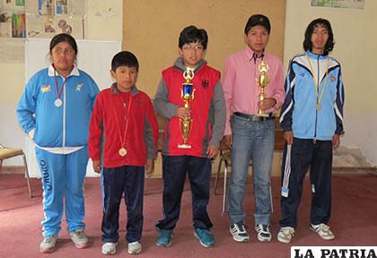 Milka Beltrán, Said Ramos, Leandro Morales, Otoniel Paniagua y Fabricio Flores son los campeones