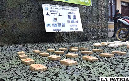 El clan familiar acopiaba droga en su domicilio