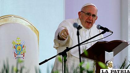 El Papa Francisco preocupado por la pobreza y el narcotráfico /infobae.com
