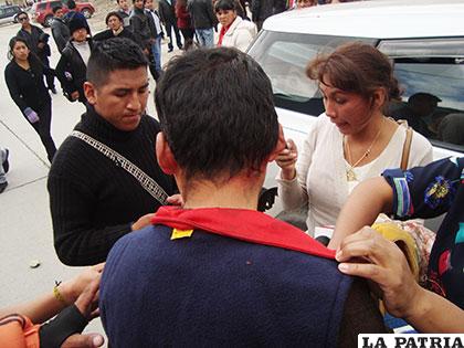 Periodistas fueron blanco de agresiones en medio del disturbio