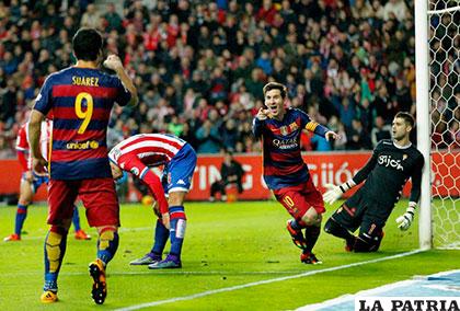 Doblete de Messi para la victoria de Barcelona /AS.COM