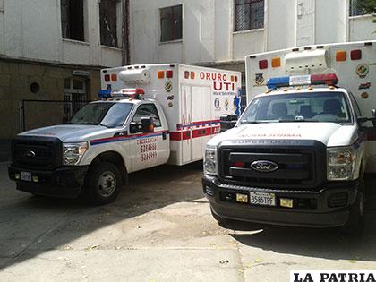 Todo el sistema de ambulancias,  estará a disposición para cualquier emergencia en el día del referendo