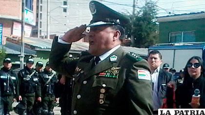Coronel Hugo Javier Morales Luján, nuevo comandante policial de El Alto /erbol.com.bo