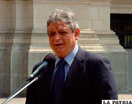 El ex presidente Jaime Paz Zamora /ANDINA.COM.PE