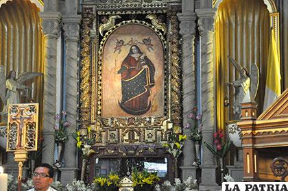Proyectan realizar el retablo de la Virgen del Socavón