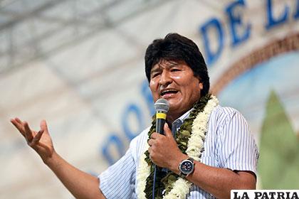 Morales no volverá al Chapare tras concluir su mandato como Presidente /ABI