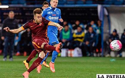 Stephan El Shaarawy hizo doblete para Roma /sport.es