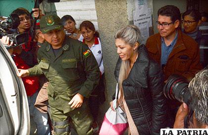 La audiencia de medidas cautelares de Zapata, será a las 15.00 horas en el juzgado cuarto de instrucción en lo penal de La Paz /APG