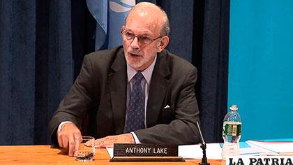 Anthony Lake, director ejecutivo de Unicef /lasexta.com