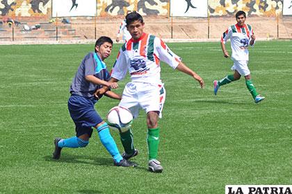 La acción del partido en el cual venció el equipo 