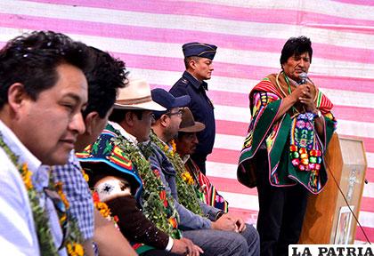 Evo Morales pide la unión de los países latinoamericanos