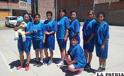 Las integrantes de Ingenio Machacamarca sumaron un nuevo triunfo en el torneo de baloncesto provincial