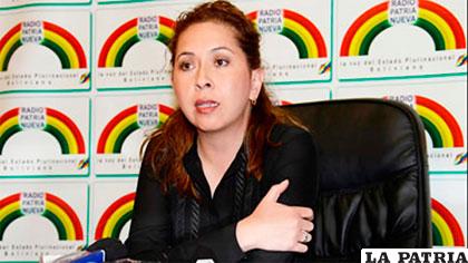 Alexandra Moreira, ex ministra de Medio Ambiente y Agua /ANF