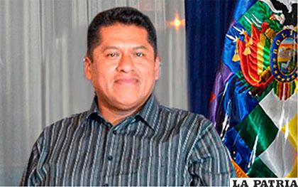 El viceministro de Coca y Desarrollo Integral, Ernesto Cordero volverá a las bases en los Yungas /ANF