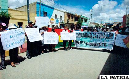 Familiares exigen esclarecimiento de la muerte del ex presidente de la junta escolar