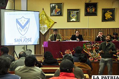 La asamblea de socios del club San José se cumpliría en el mes de marzo