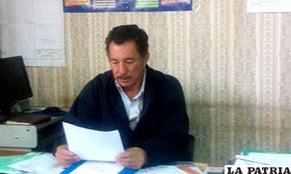 Zelmar Andia Valverde, es el nuevo gerente regional de la Comibol Oruro