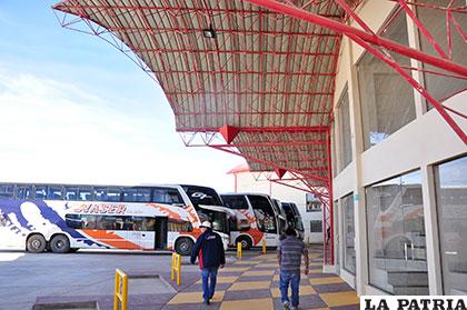 Agentes de Tránsito controlarán el tráfico de buses en la nueva terminal