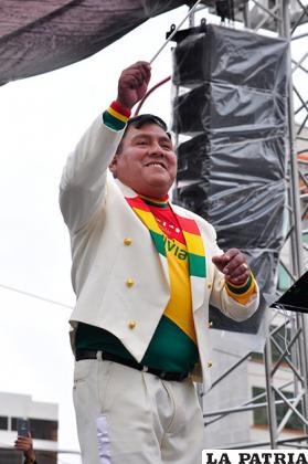 Germán Salas de la Banda Espectacular Bolivia