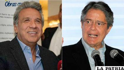 Moreno y Lasso se van a la segunda vuelta por la presidencia de Ecuador /noticiasrcn.com