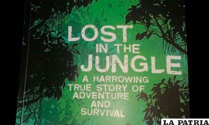 Tapa del libro que narra la historia de un extranjero perdido en la selva