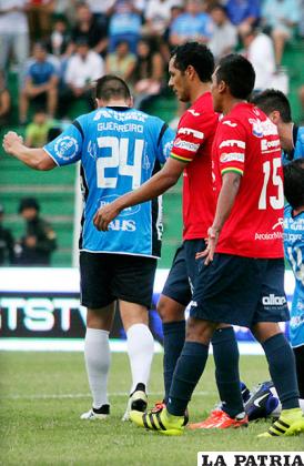 A Wilstermann no le fue bien en el partido ante Blooming /APG